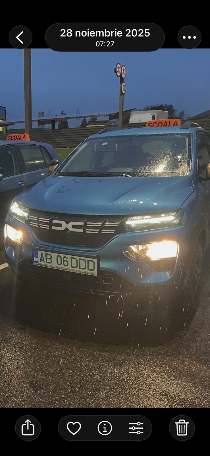 Mașină școală de șoferi AutoDDD — Categoria B